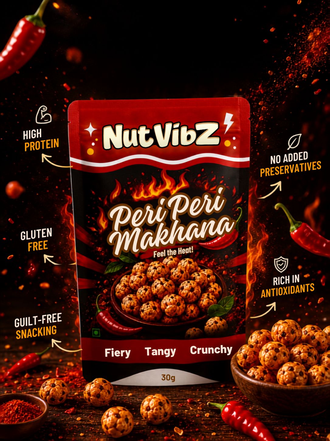 Peri Peri Makhana